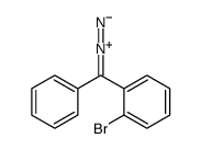 1-bromo-2-[diazo(phenyl)methyl]benzene Structure