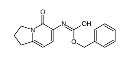 BENZYL (5-OXO-1,2,3,5-TETRAHYDROINDOLIZIN-6-YL)CARBAMATE结构式