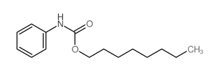 Carbamic acid,N-phenyl-, octyl ester结构式