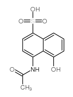 1-Naphthalenesulfonicacid, 4-(acetylamino)-5-hydroxy- picture