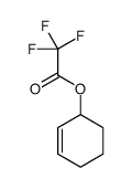 cyclohex-2-en-1-yl 2,2,2-trifluoroacetate Structure