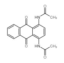 1,4-二乙酰胺蒽醌结构式