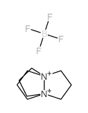 tetrafluoro-l4-borane, tetrahydro-1H,5H-4,8-propanopyrazolo[1,2-a]pyrazole-4,8-diium salt Structure