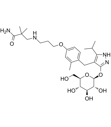 Mizagliflozin Structure