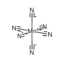 Mn(IV) hexacyanide(2-) Structure