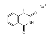 2,4(1H,3H)-Quinazolinedione,sodium salt (1:1) picture