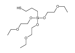 3-[tris(2-ethoxyethoxy)silyl]propanethiol Structure