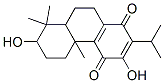 4b,5,6,7,8,8a,9,10-Octahydro-3,7-dihydroxy-4b,8,8-trimethyl-2-isopropyl-1,4-phenanthrenedione结构式