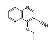 3-cyano-4-ethoxyquinoline Structure