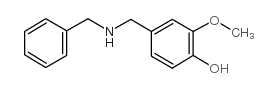 4-苄基氨基甲基-2-甲氧基苯酚图片