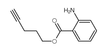 4-Pentyn-1-ol,2-aminobenzoate(9CI) structure