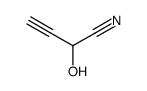 2-Hydroxy-3-butin-nitril Structure