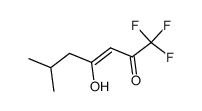 6-Methyl-1,1,1-trifluoro-2,4-heptanedione结构式