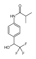 2-methyl-N-[4-(2,2,2-trifluoro-1-hydroxyethyl)phenyl]propanamide Structure