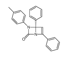 3-p-tolyl-4,6-diphenyl-2-oxo-1,3-diazabicyclo[2,2,0]hex-5-ene Structure