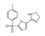 2-[5-(4-methylphenyl)sulfonylfuran-2-yl]-4,5-dihydro-1H-imidazole结构式