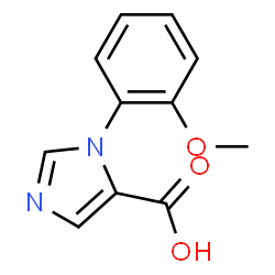 1-(2-Methoxyphenyl)-1H-imidazole-5-carboxylic acid Structure