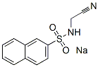 sodium N-(cyanomethyl)naphthalene-2-sulphonamidate picture