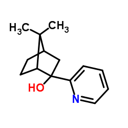 7,7-Dimethyl-2-(2-pyridinyl)bicyclo[2.2.1]heptan-2-ol Structure