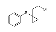 2-(1-phenylsulfanylcyclopropyl)ethanol Structure