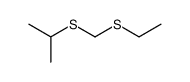 ethylthio(isopropylthio)methane Structure