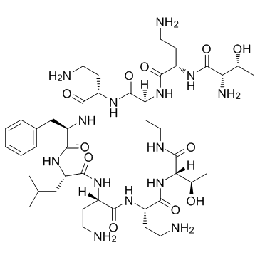 多粘菌素B九肽图片