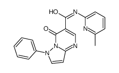 N-(6-methylpyridin-2-yl)-7-oxo-1-phenylpyrazolo[1,5-a]pyrimidine-6-carboxamide Structure