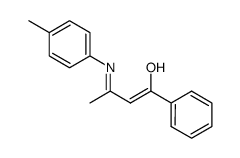 (Z)-1-phenyl-3-(4-toluidino)-2-buten-1-one结构式