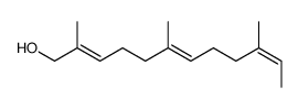 2,6,10-trimethyldodeca-2,6,10-trien-1-ol Structure