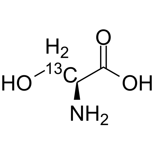 L-Serine-13C structure