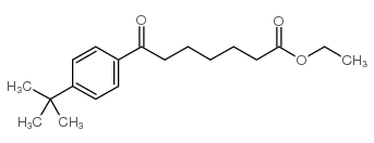 ETHYL 7-(4-T-BUTYLPHENYL)-7-OXOHEPTANOATE structure