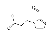 3-(2-Formyl-1H-pyrrol-1-yl)propanoic acid Structure