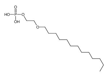 2-tridecoxyethyl dihydrogen phosphate Structure