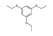 1,3,5-triethylsulfanyl-benzene Structure