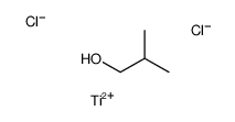 dichloro(2-methylpropan-1-olato)titanium Structure