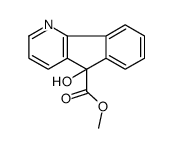 5-羟基-5H-茚并[1,2-b]吡啶-5-羧酸甲酯结构式