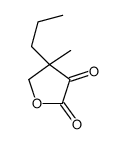 4-methyl-4-propyloxolane-2,3-dione结构式