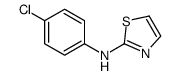 N-(4-chlorophenyl)-1,3-thiazol-2-amine Structure