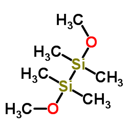 1,2-Dimethoxy-1,1,2,2-tetramethyldisilane structure