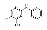 2-anilino-5-fluoro-1H-pyrimidin-6-one Structure