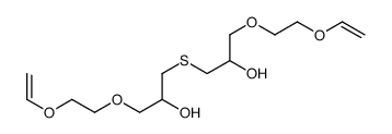 1-(2-ethenoxyethoxy)-3-[3-(2-ethenoxyethoxy)-2-hydroxypropyl]sulfanylpropan-2-ol Structure