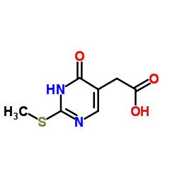 [4-Hydroxy-2-(methylthio)pyrimidin-5-yl]acetic acid picture