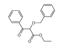 2-Benzyloxy-3-oxo-3-phenylpropionsaeureethylester Structure