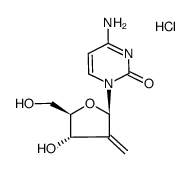 2'-deoxy-2'-methylidenecytidine hydrochloride Structure