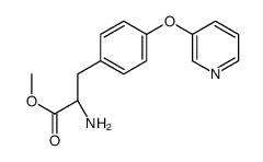 O-(3-Pyridyl)-L-tyrosine Methyl Ester structure