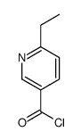 3-Pyridinecarbonyl chloride, 6-ethyl- (9CI)结构式