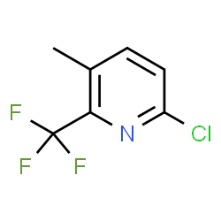 6-Chloro-3-methyl-2-(trifluoromethyl)pyridine Structure