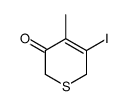 3-iodo-4-methyl-2H-thiopyran-5-one Structure