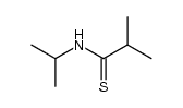 N-isopropyl-thioisobutyramide结构式