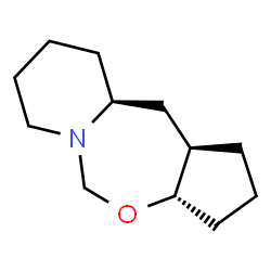 1H,5H-Cyclopenta[f]pyrido[1,2-c][1,3]oxazepine,decahydro-,(3a-alpha-,10a-bta-,11a-bta-)-(9CI) Structure